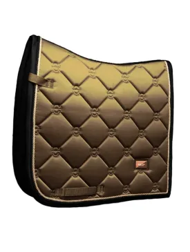 EQUESTRIAN STOCKHOLM GOLDEN BRASS DRESSAGE PAD