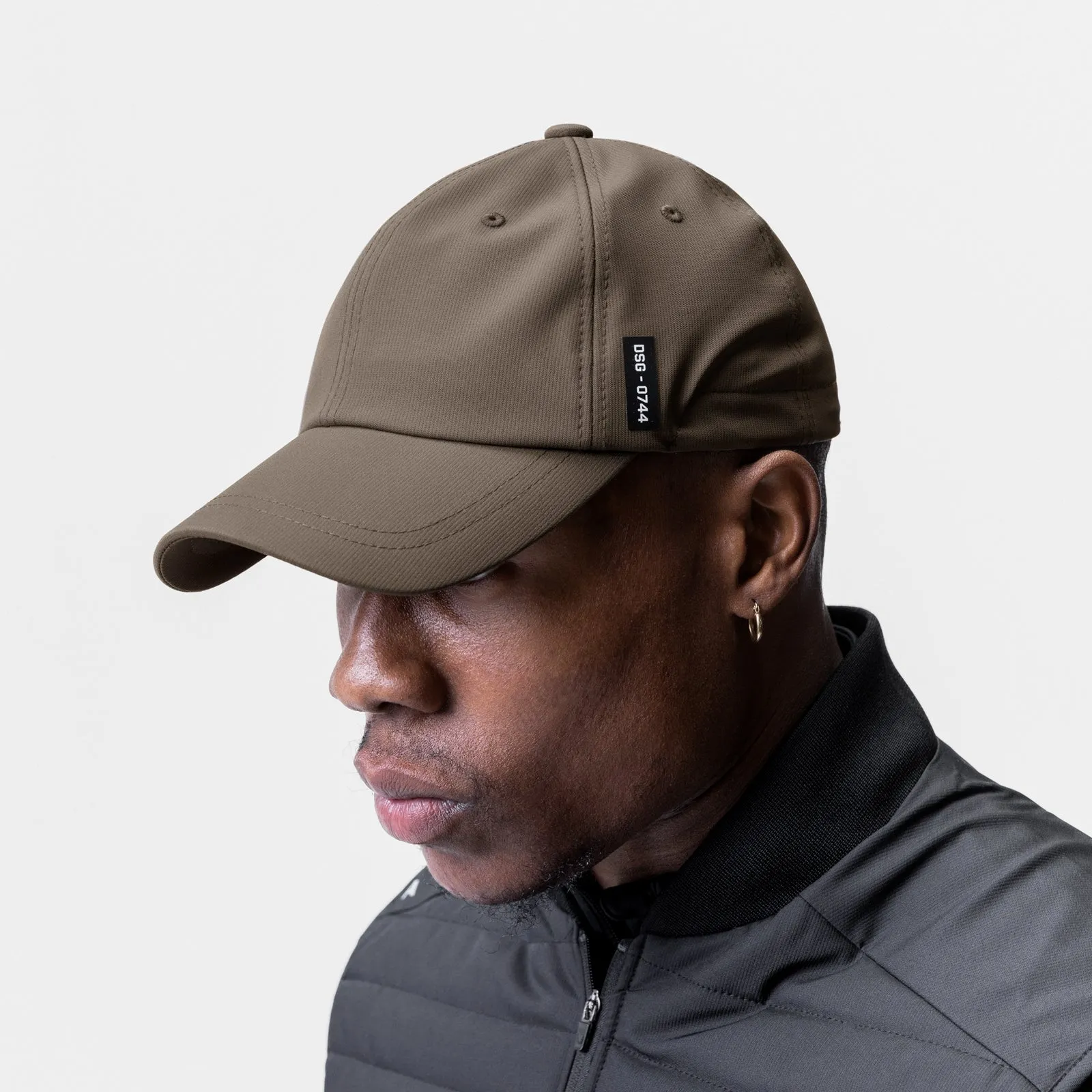 0744. Waterproof Cinch Hat - Deep Taupe