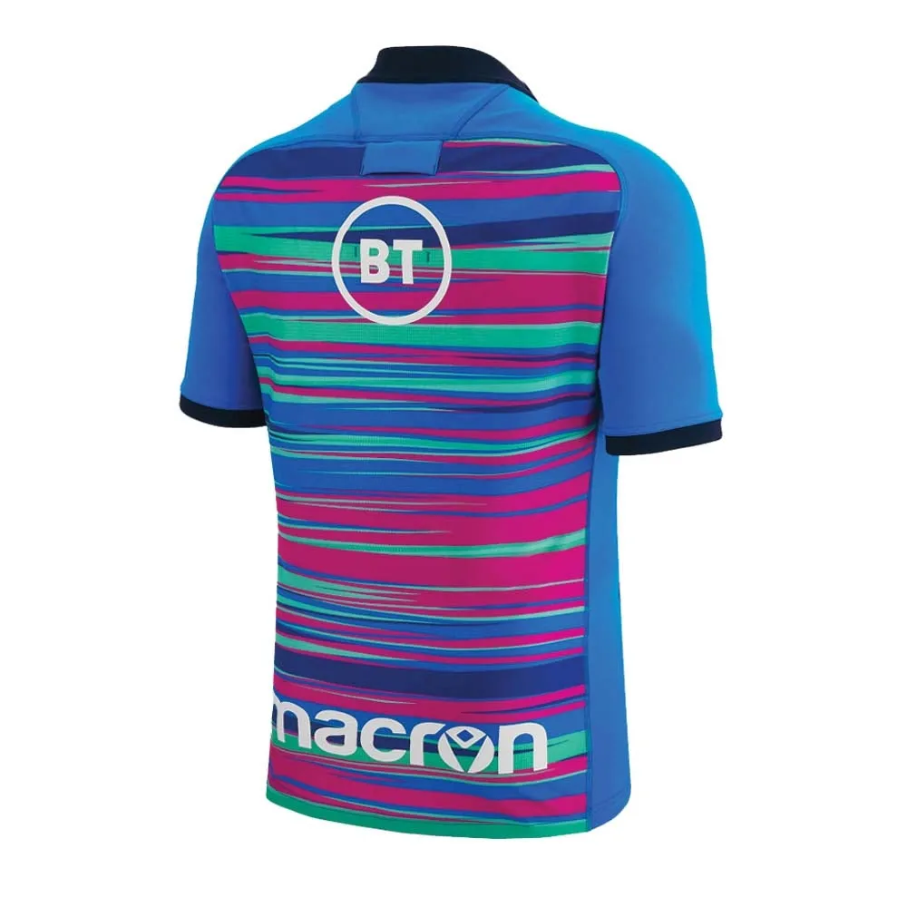 2022-2023 Scotland Rugby Training Jersey (Blue)