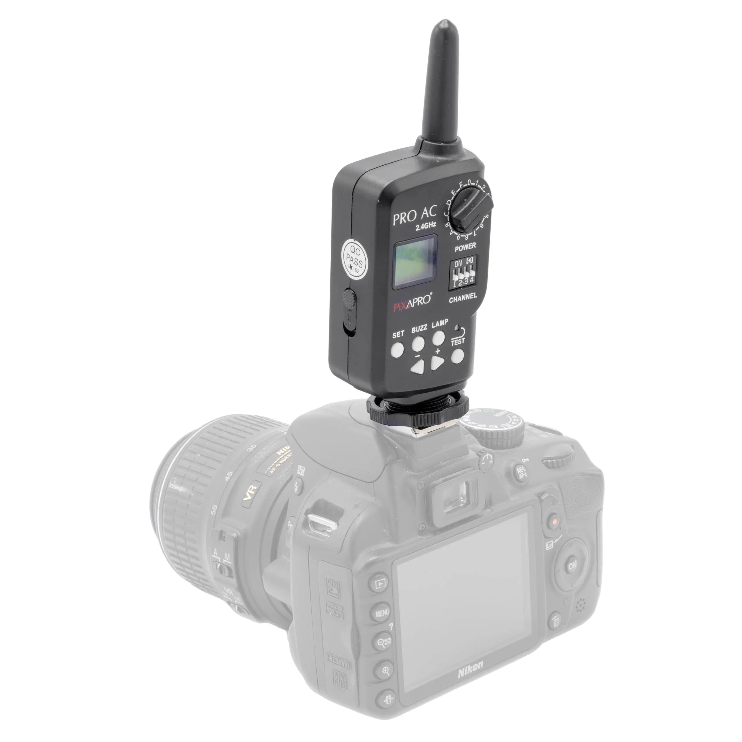 2.4GHz PRO AC 16 Channel Wireless Radio Flash Trigger Only (XT16)