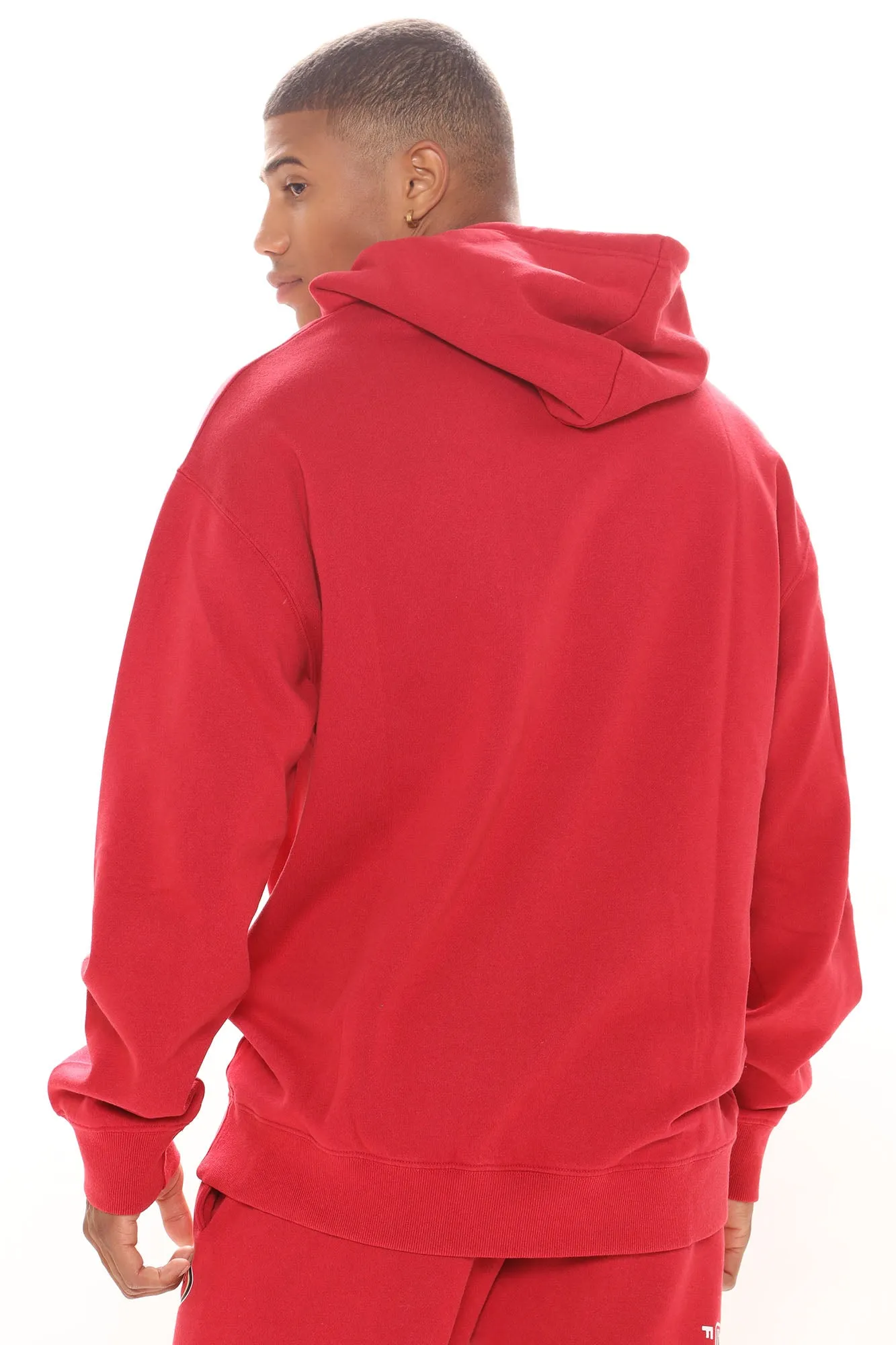 49ers Vintage Dye Hoodie - Red