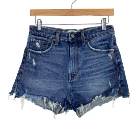 Abercrombie & Fitch Distressed Jean Shorts- Size 27/4