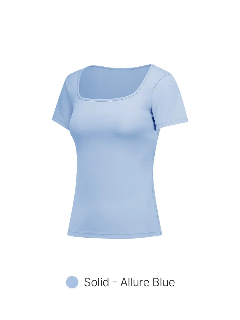 Airtouch Square Neck Short Sleeve