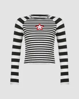 Anticlass Star Stripe Top