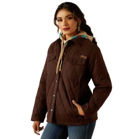 Ariat Ladies Grizzly Quilted Mole Barn Jacket 10052401