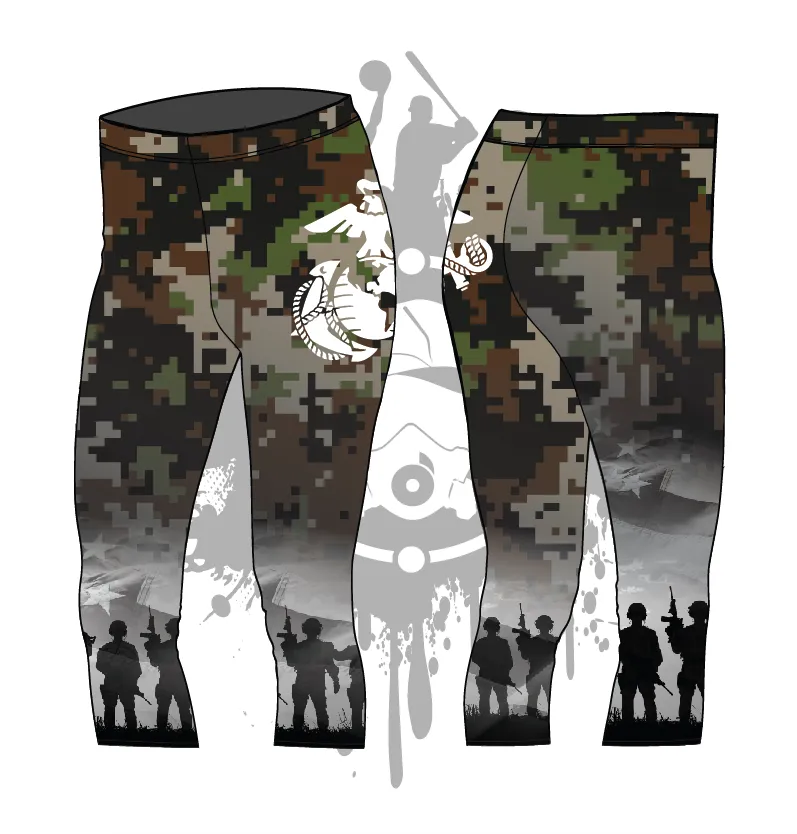 Armed Forces (Marines) Womens Leggings