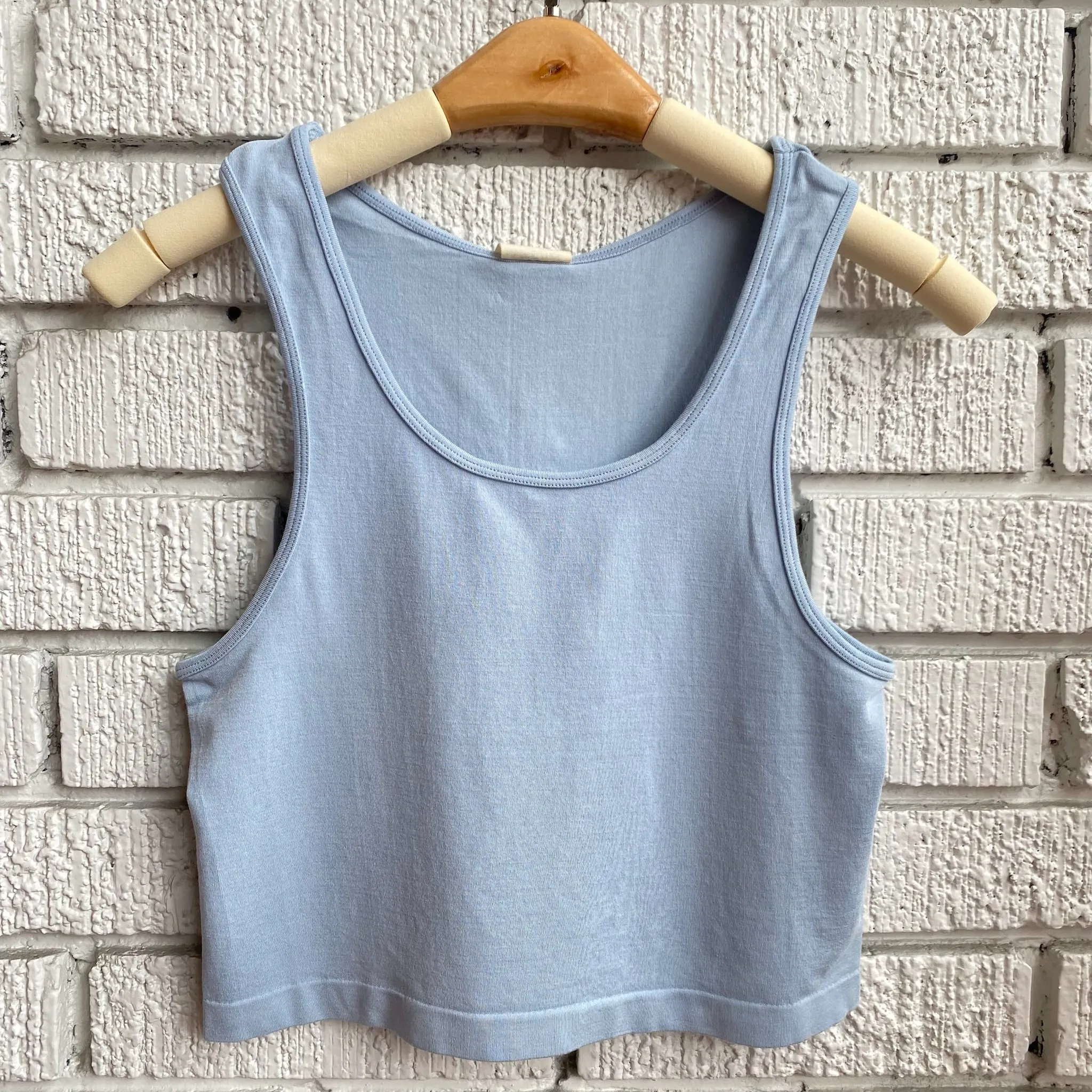 Bamboo Crop Tank Top