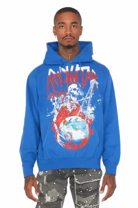 Barrett Royal Blue Graphic Hoodie