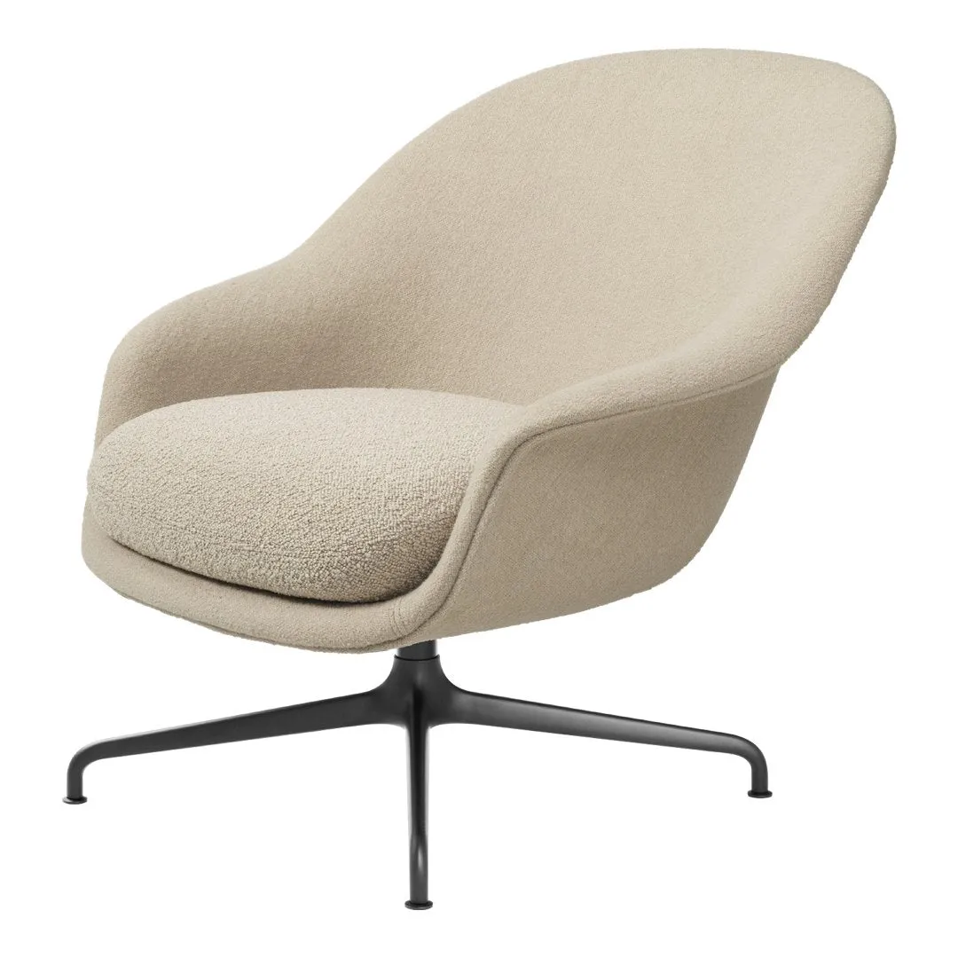 Bat Lounge Chair - Low Back - 4-Star Base