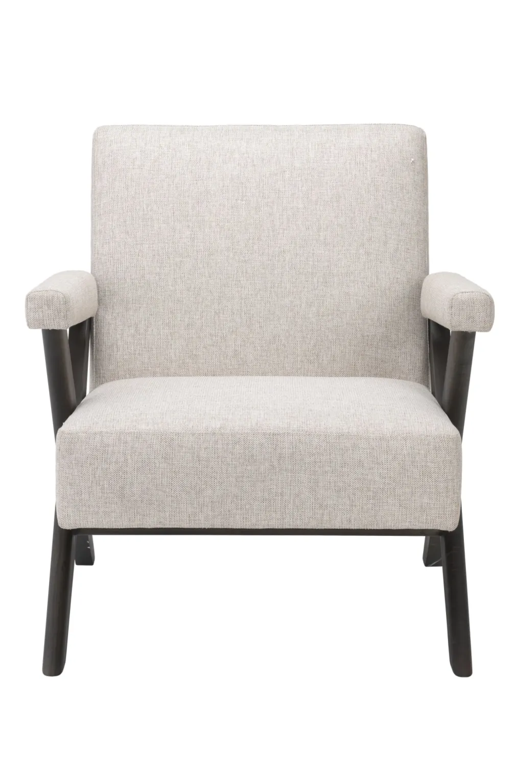 Beige X-Leg Lounge Armchair | Eichholtz √ârudit