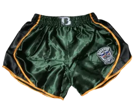 Booster Shorts Retro Shield 1 green/black