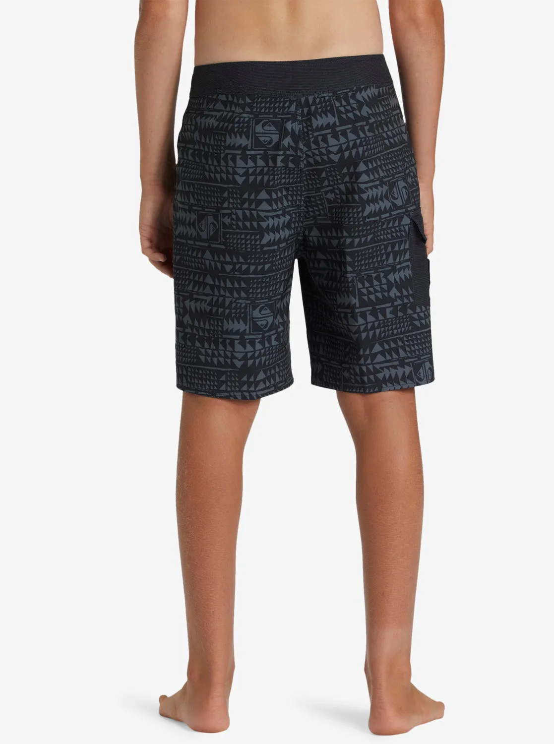 Boys 8-16 Surfsilk Hawaii 17" Boardshorts - Black