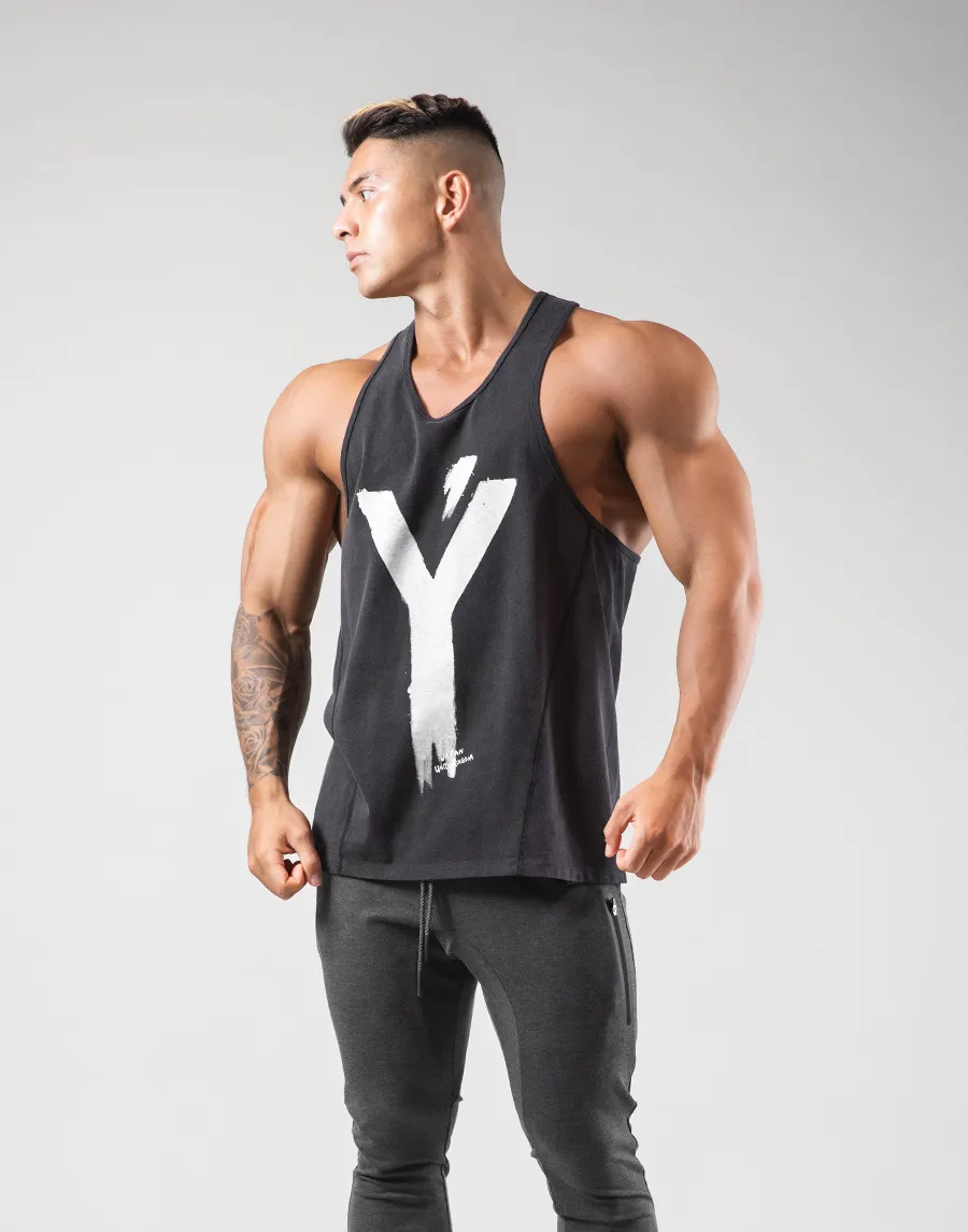 Brush Ý Vintage Training Tanktop - Black