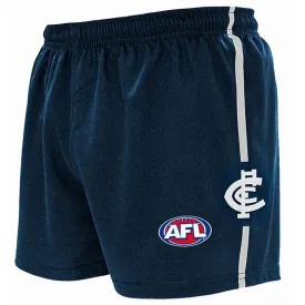 Burley Carlton Blues AFL Replica Adults Shorts