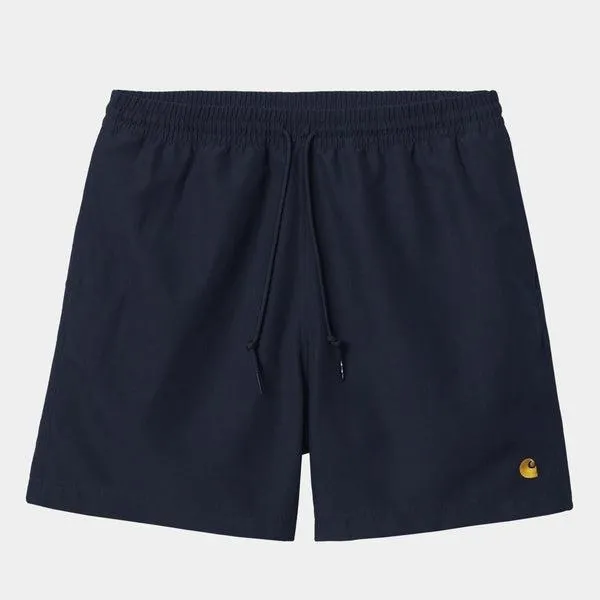 Carhartt WIP Chase Swim Trunk Dark Navy - Gold