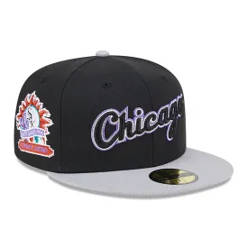 Chicago White Sox Retro Spring Training Black 59FIFTY Fitted Cap