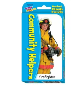 Community Helpers Pocket Flash Cards