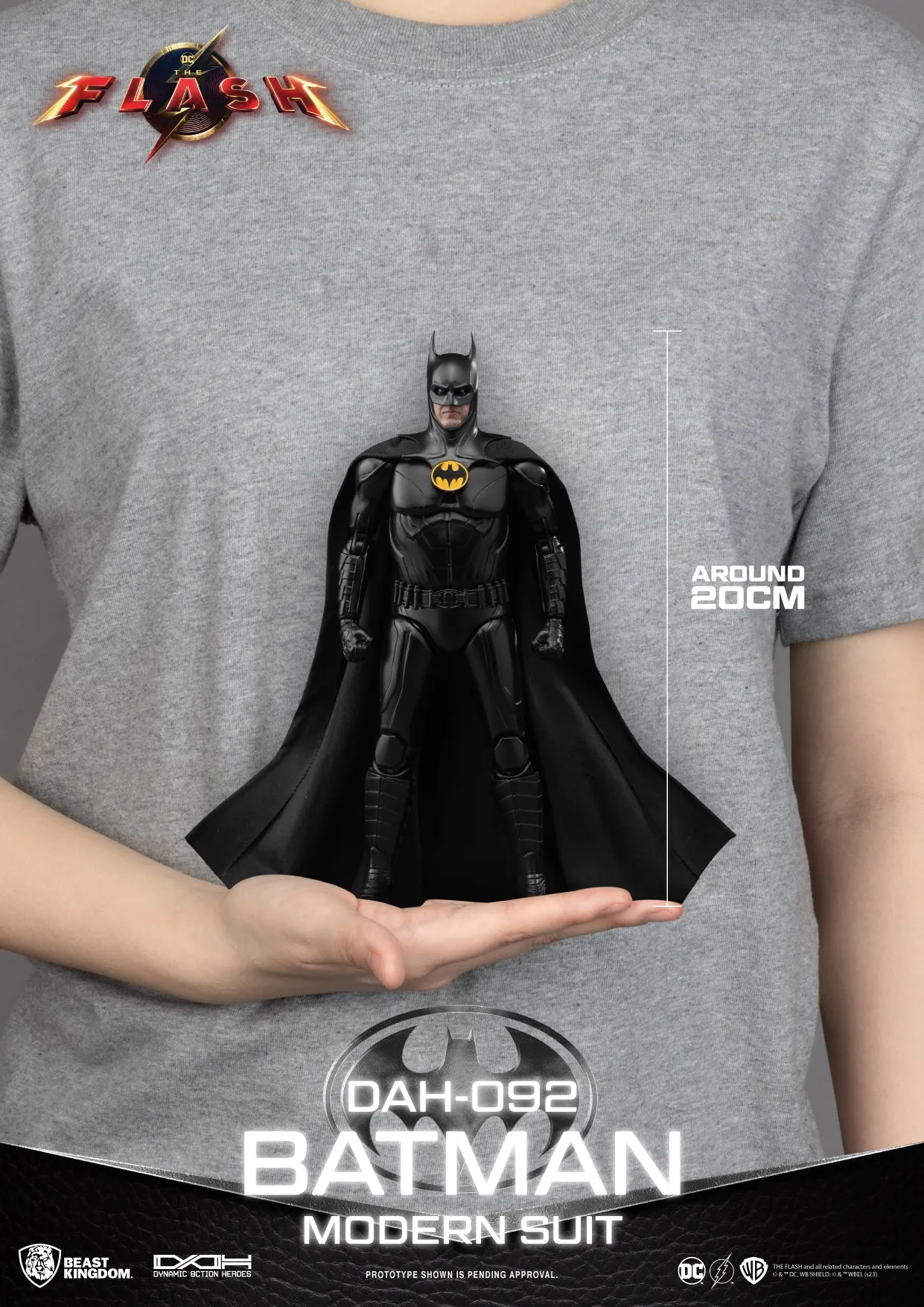 DC Flash Movie Dynamic 8ction Heroes DAH-092 Batman