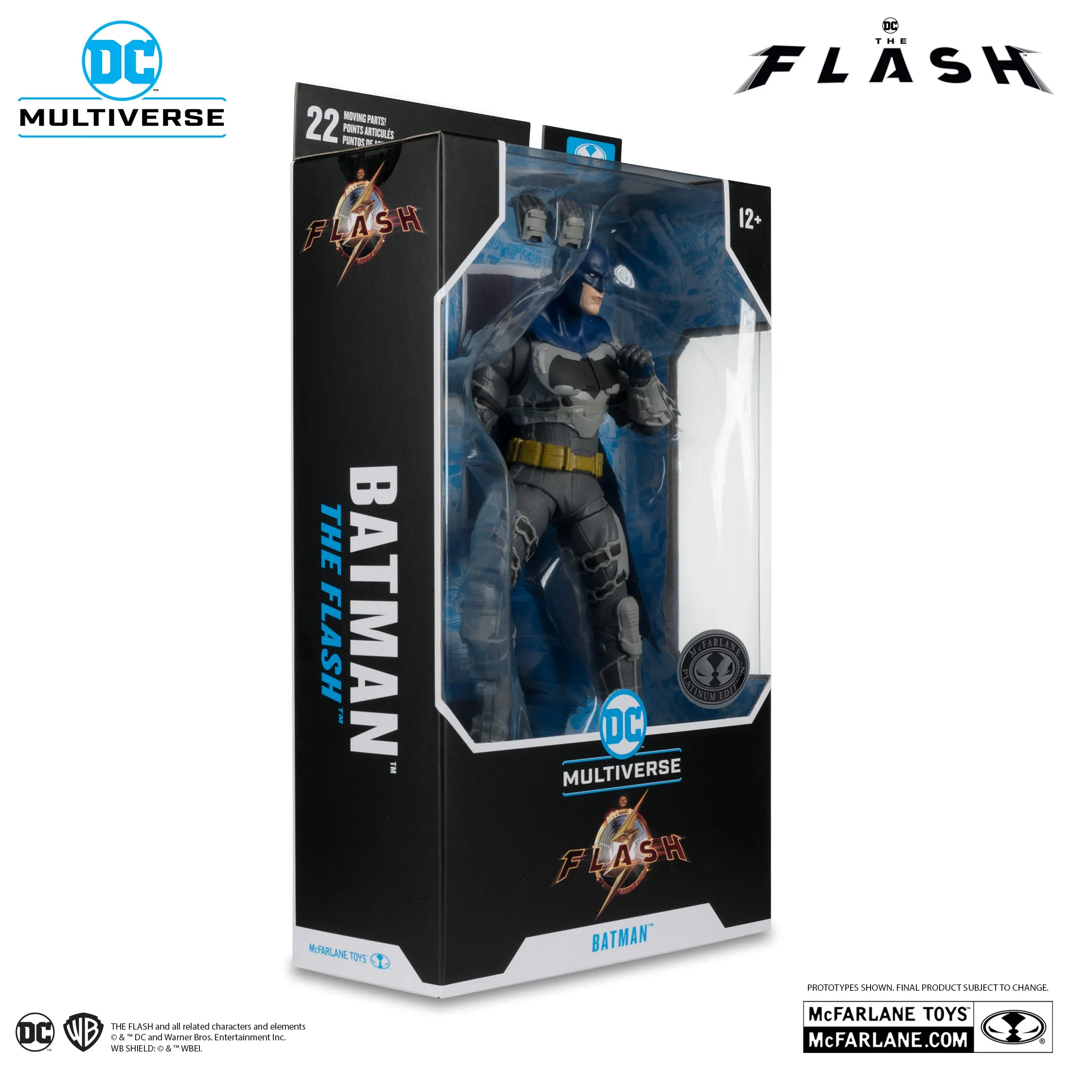 DC Multiverse Exclusive Platinum Label Batman (The Flash)