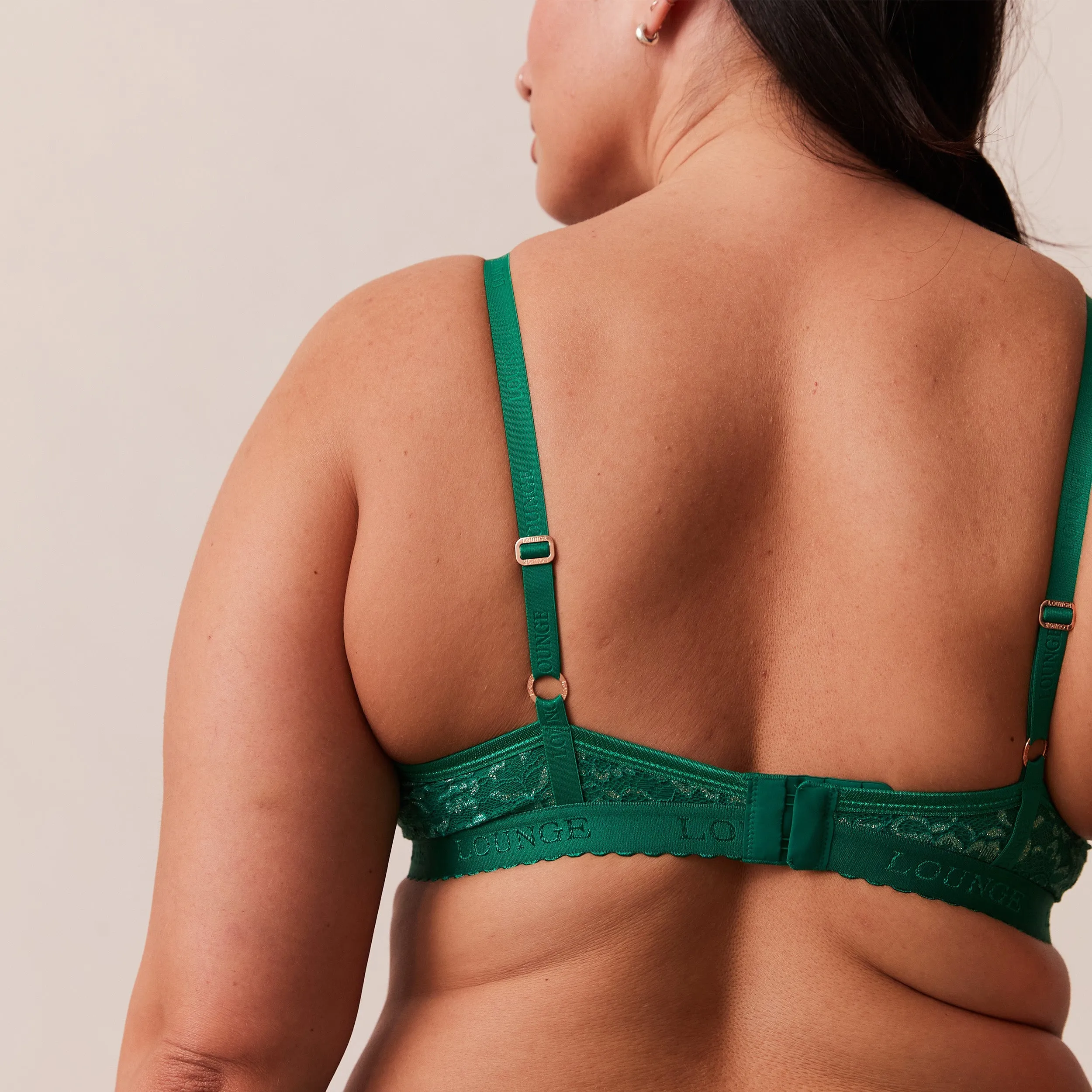 Desire Balcony Bra  - Emerald