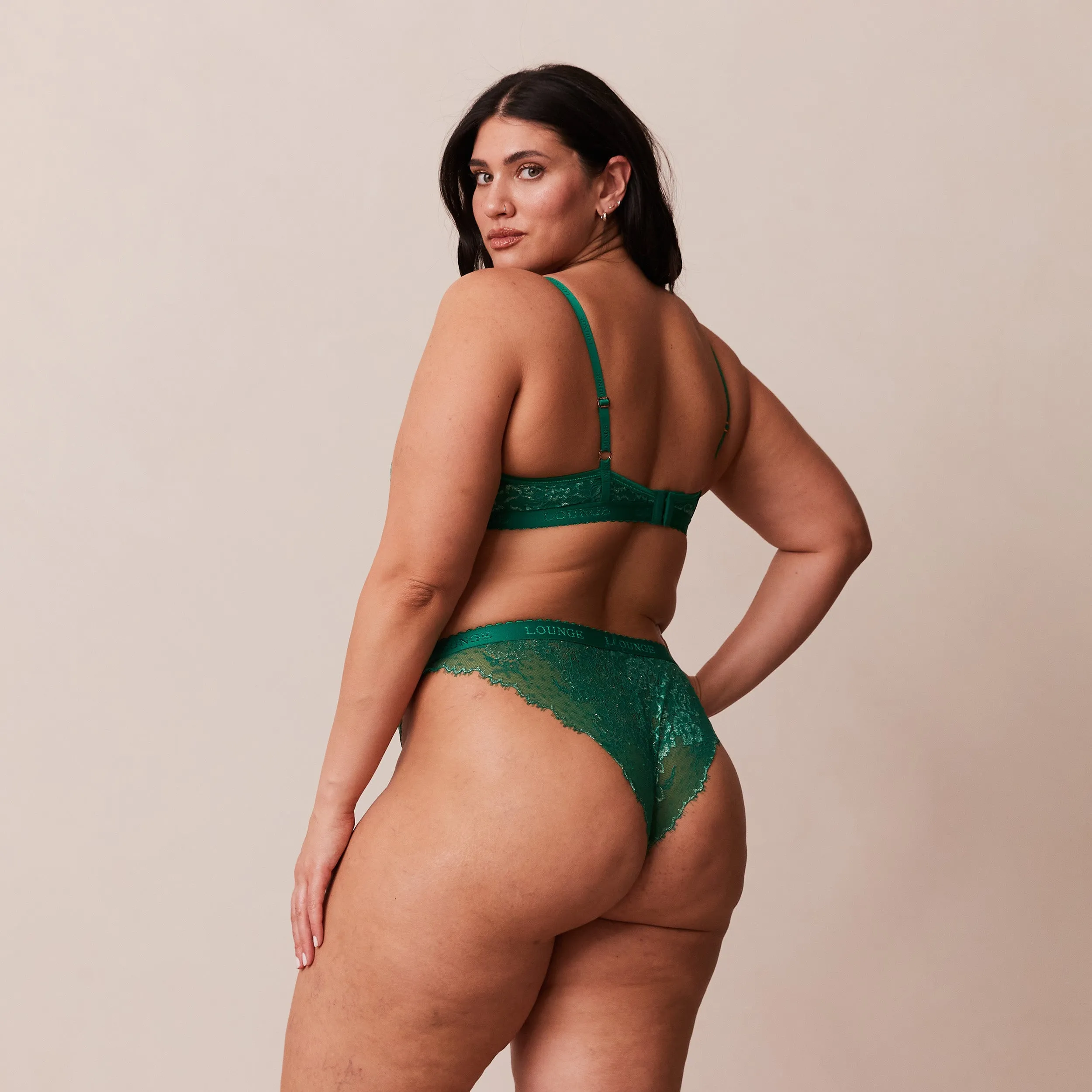 Desire Balcony Bra  - Emerald