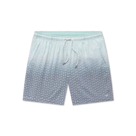 Dockside Swim Trunk - Herringbone Fade