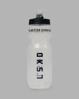 Hybrid Athlete Bottle - Clear-Black