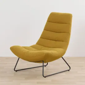 Kepler Lounge Chair - Mustard