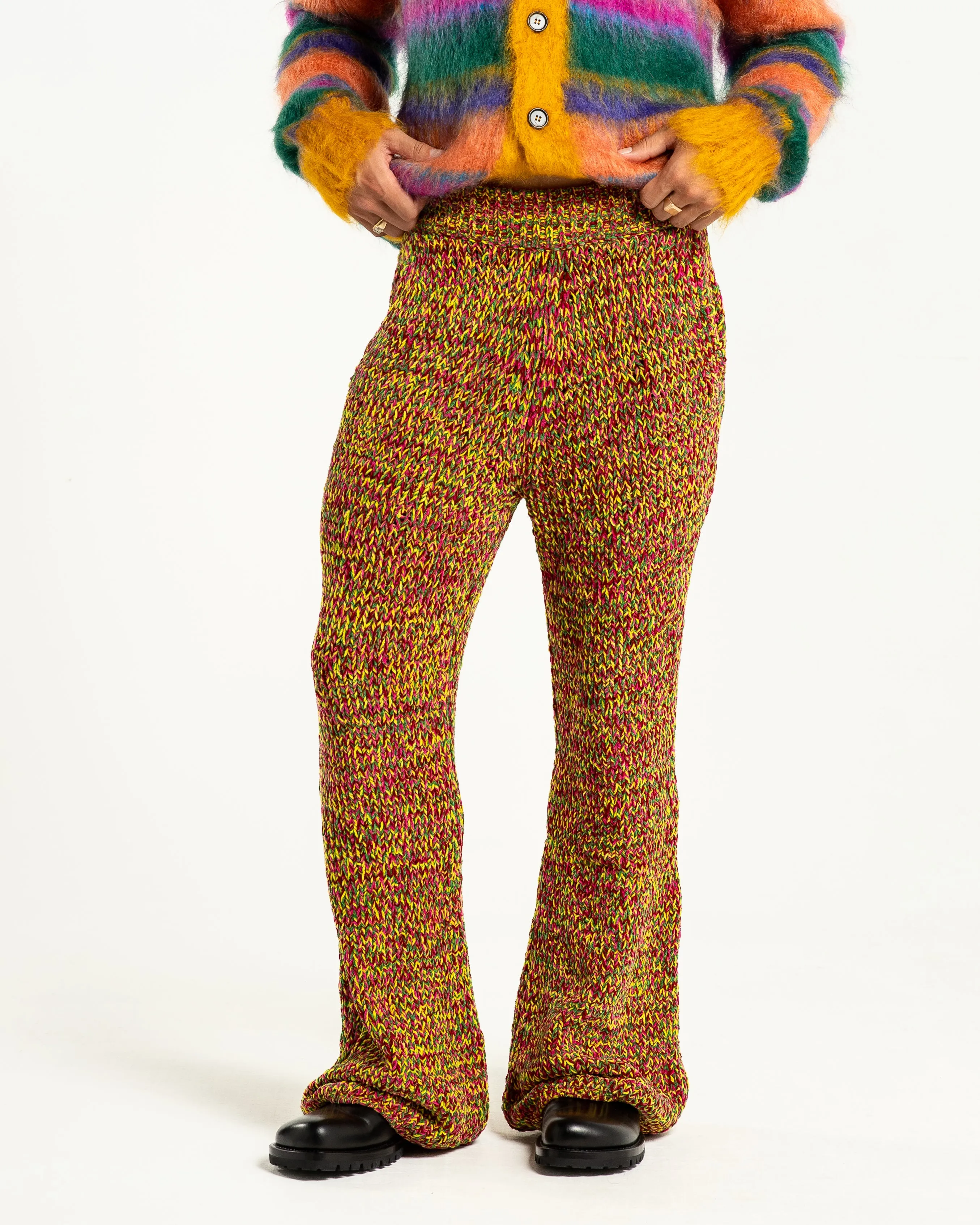 Knit Lounge Pant in Multi