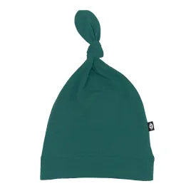 Knotted Cap in Emerald