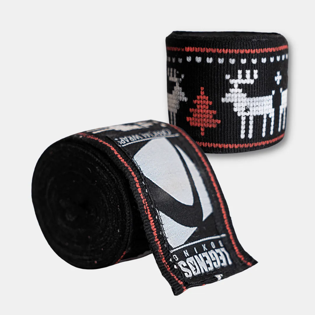 Legends Tuff Boxing Hand Wraps (Reindeer LE)