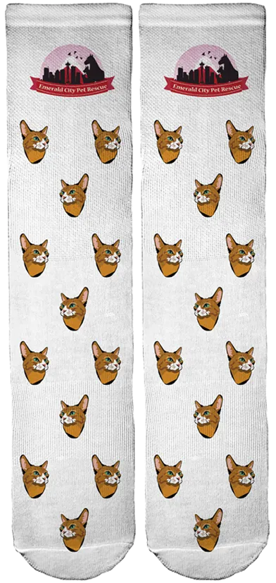 Limited Edition Emerald City Pet Rescue Bamboo Crew Socks!