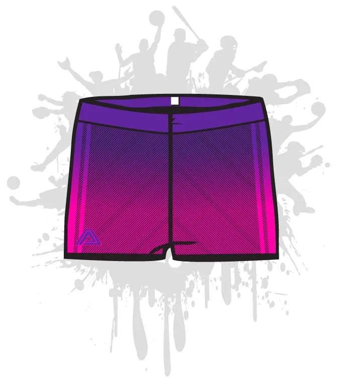 Linear Women's Compression Shorts (13 Colors)