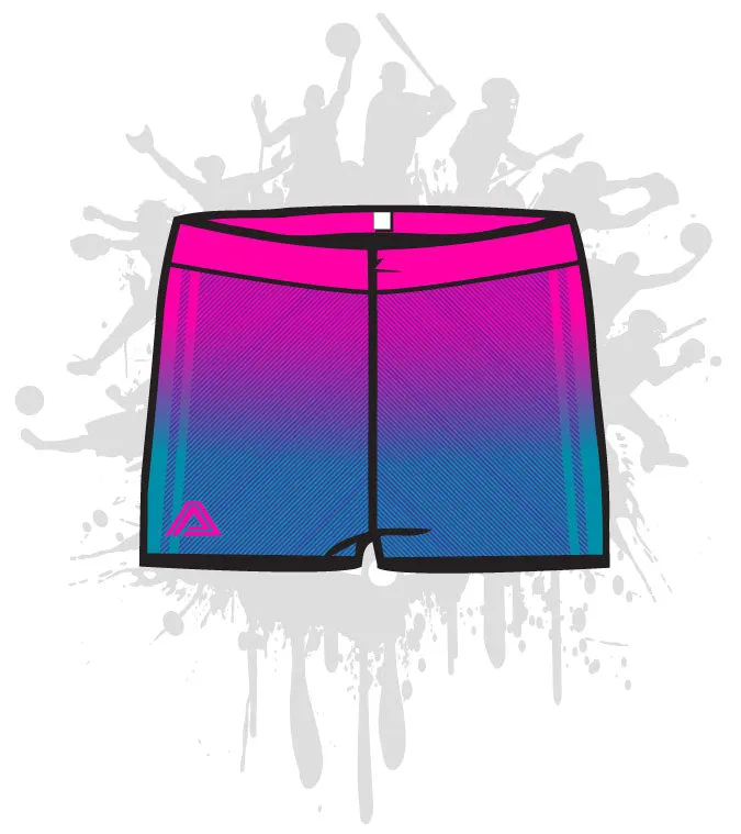 Linear Women's Compression Shorts (13 Colors)