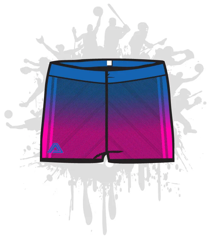 Linear Women's Compression Shorts (13 Colors)