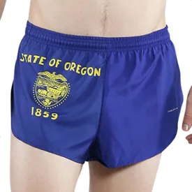 Men's 1" Elite Split Shorts- Oregon