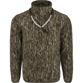 MST Camo Camp Fleece 1/4 Placket Pullover