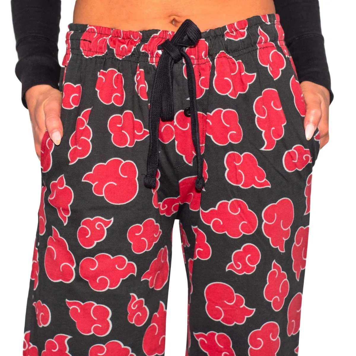 Naruto Shippuden Akatsuki Cloud Adult Sleep Lounge Pants