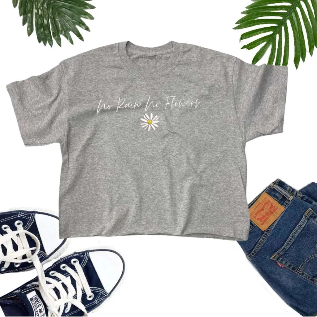 No Rain No Flowers Crop Top