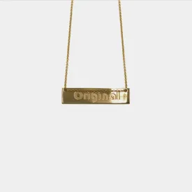 Original - necklace - gold plated