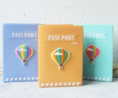 Passport Cover - Hot Air Balloon - Orange