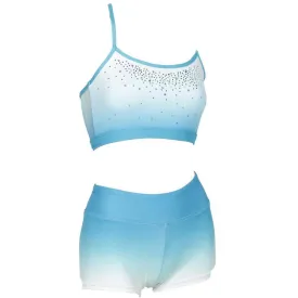 PW Dancewear Crop Top - Blue