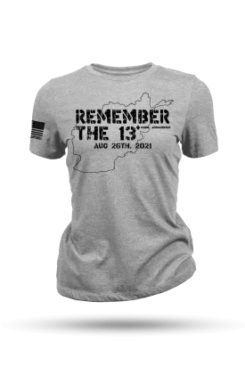 Remember The 13 (Respect & Remember Foundation) - Women's T-Shirt