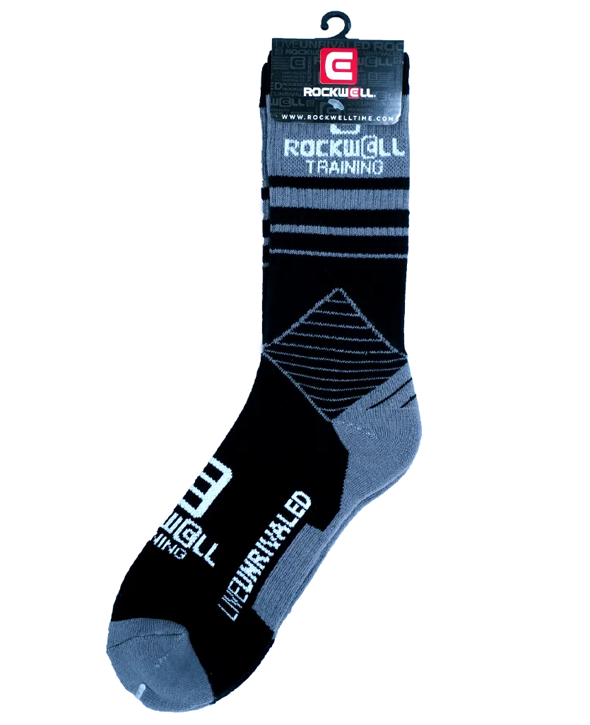 Rockwell Training Black/Gray Socks