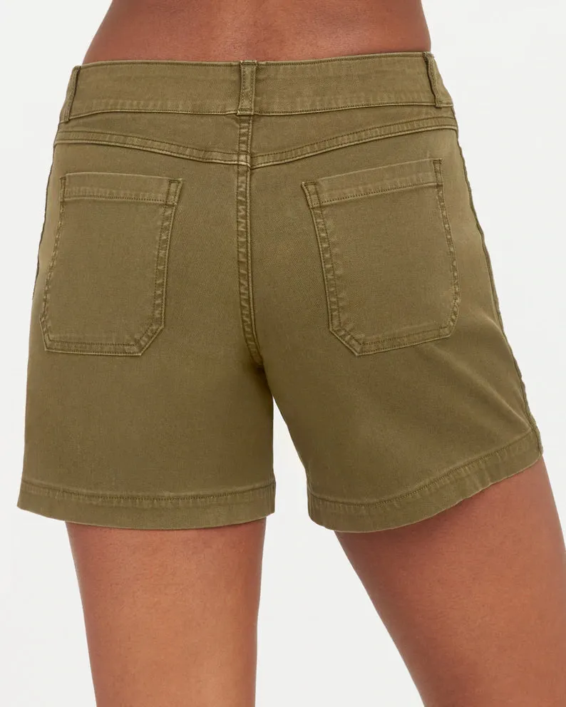 SPANX Stretch Twill 6" Short