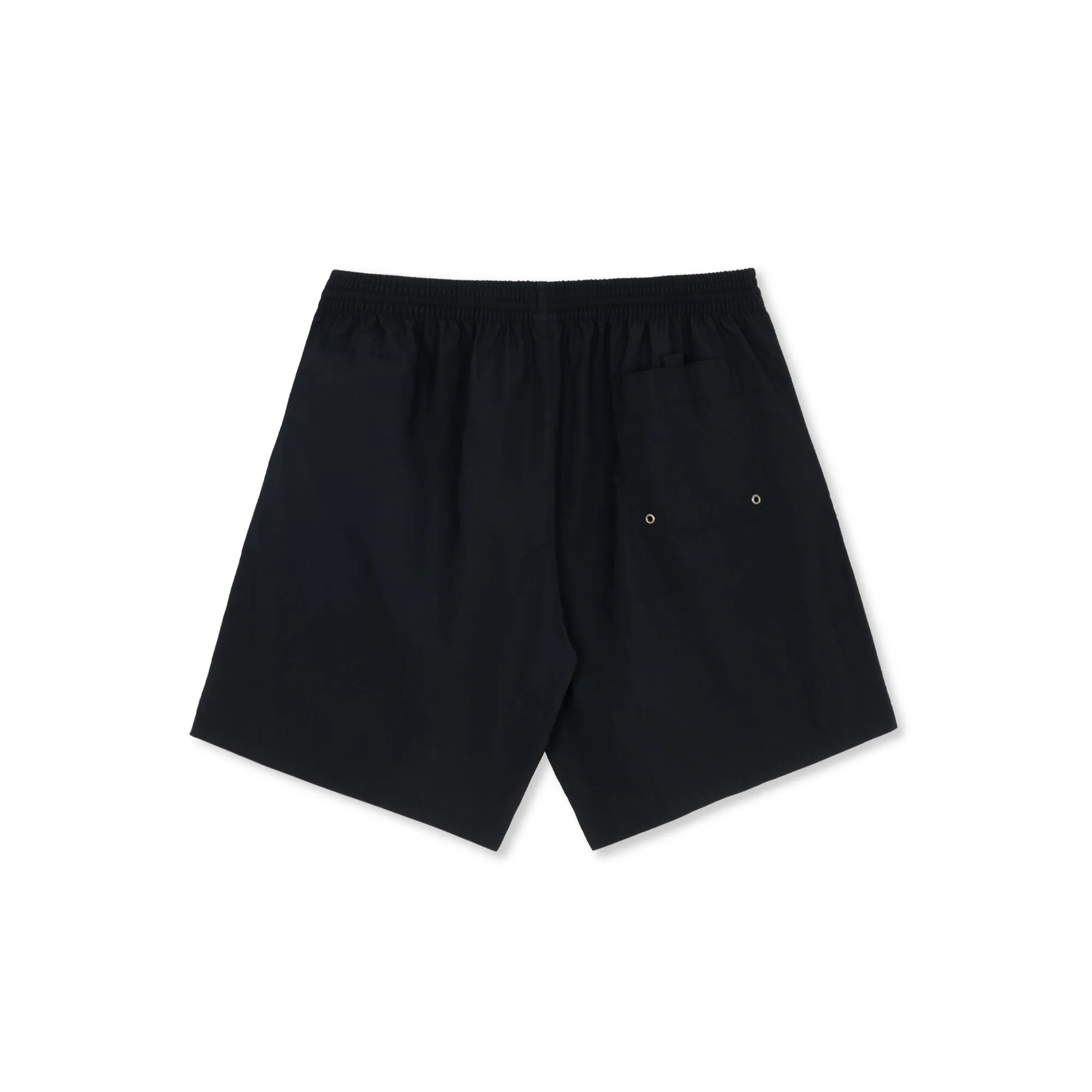 Swim Shorts | Square Stripe - Black / Jade Green