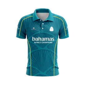 TEAM BAHAMAS POLO 2024-AQUA