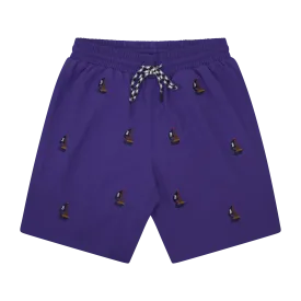 THE CLASSIC SWIM SHORTS-PURPLE