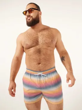 The Malibu Sunsets 4" (Faded Classic Swim Trunk)