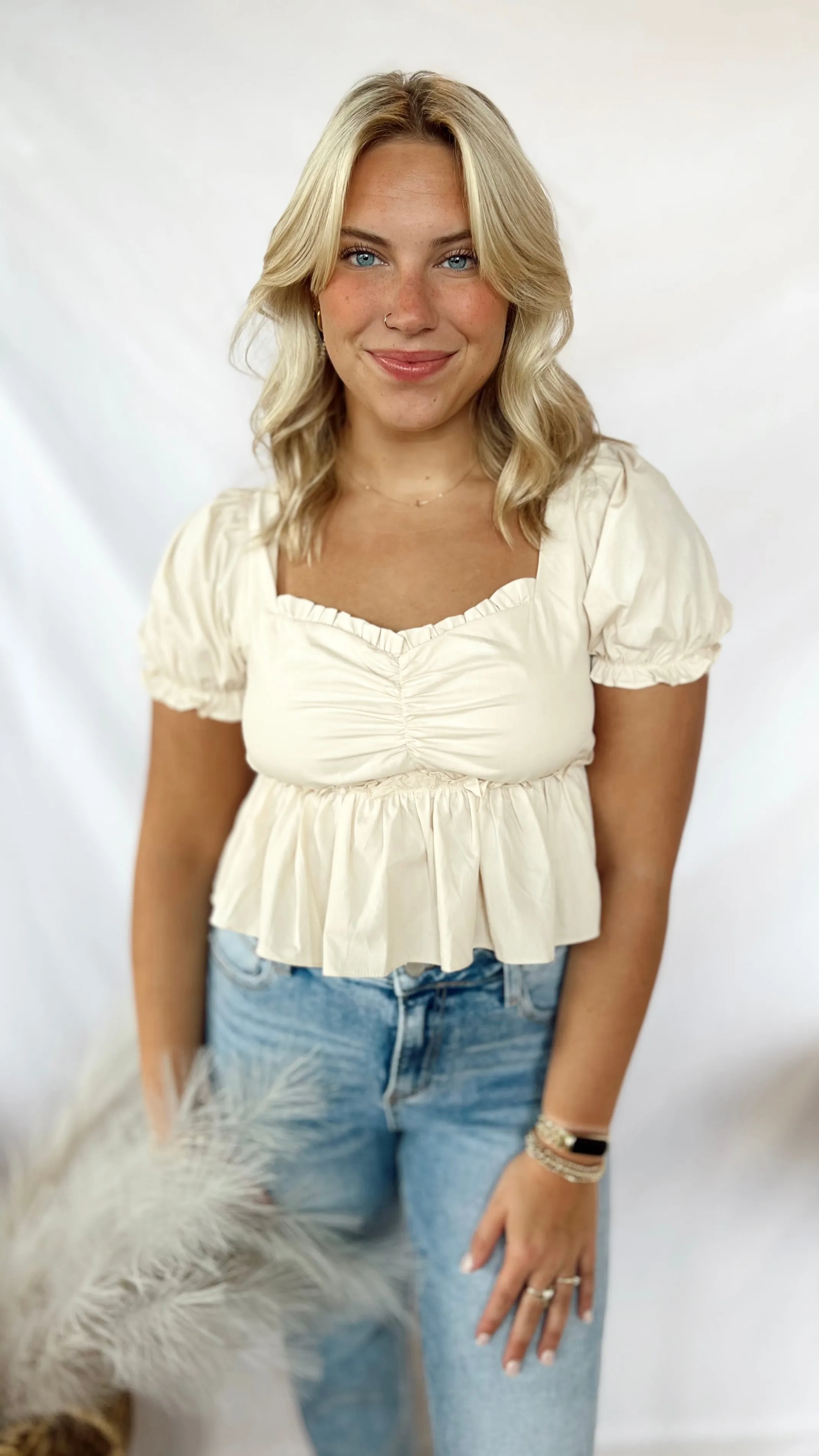 The Margot Babydoll Top